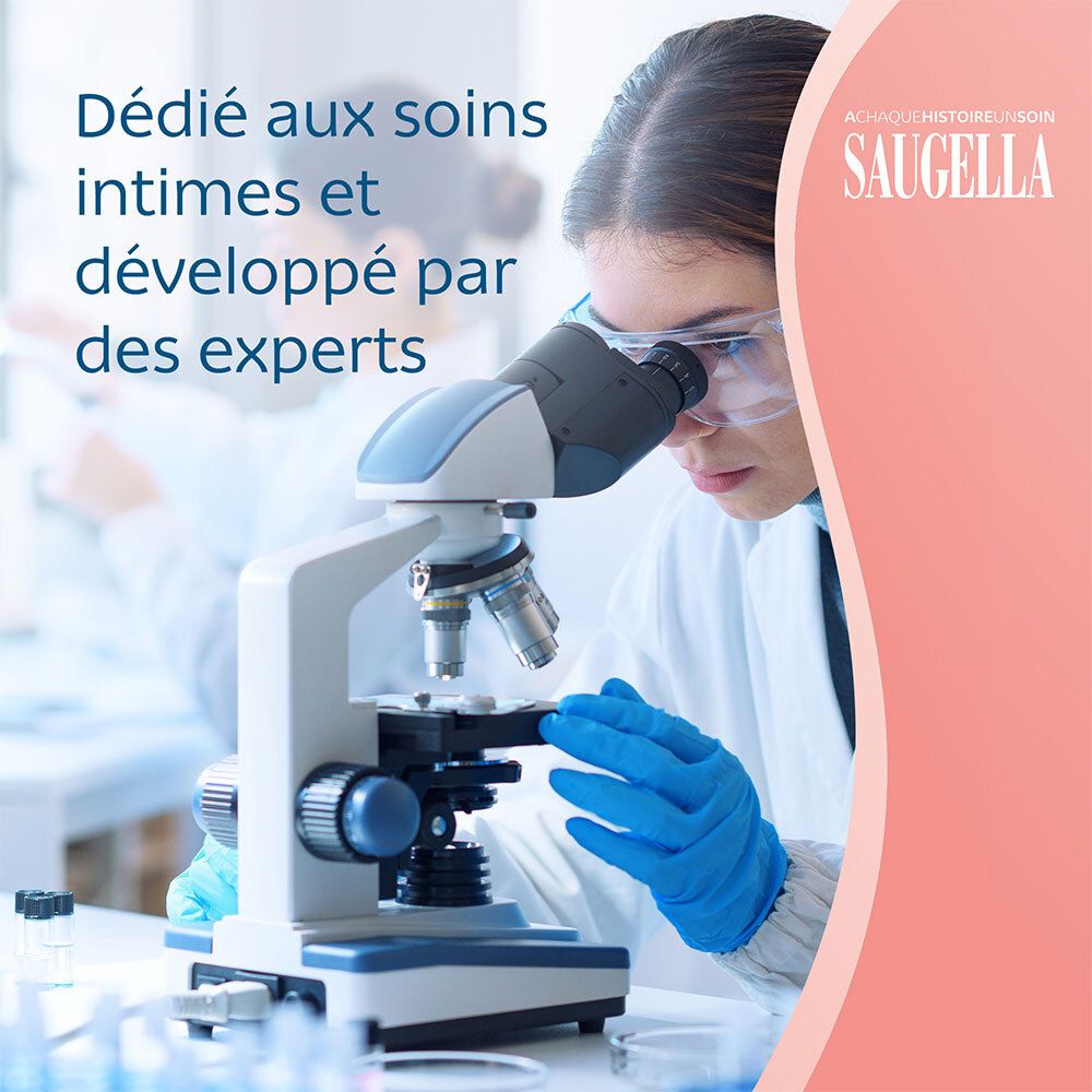 SAUGELLA POLIGYN LIGNE ROSE SOIN LAVANT INTIME - Soin lavant pour usage intime.  - fl 500
