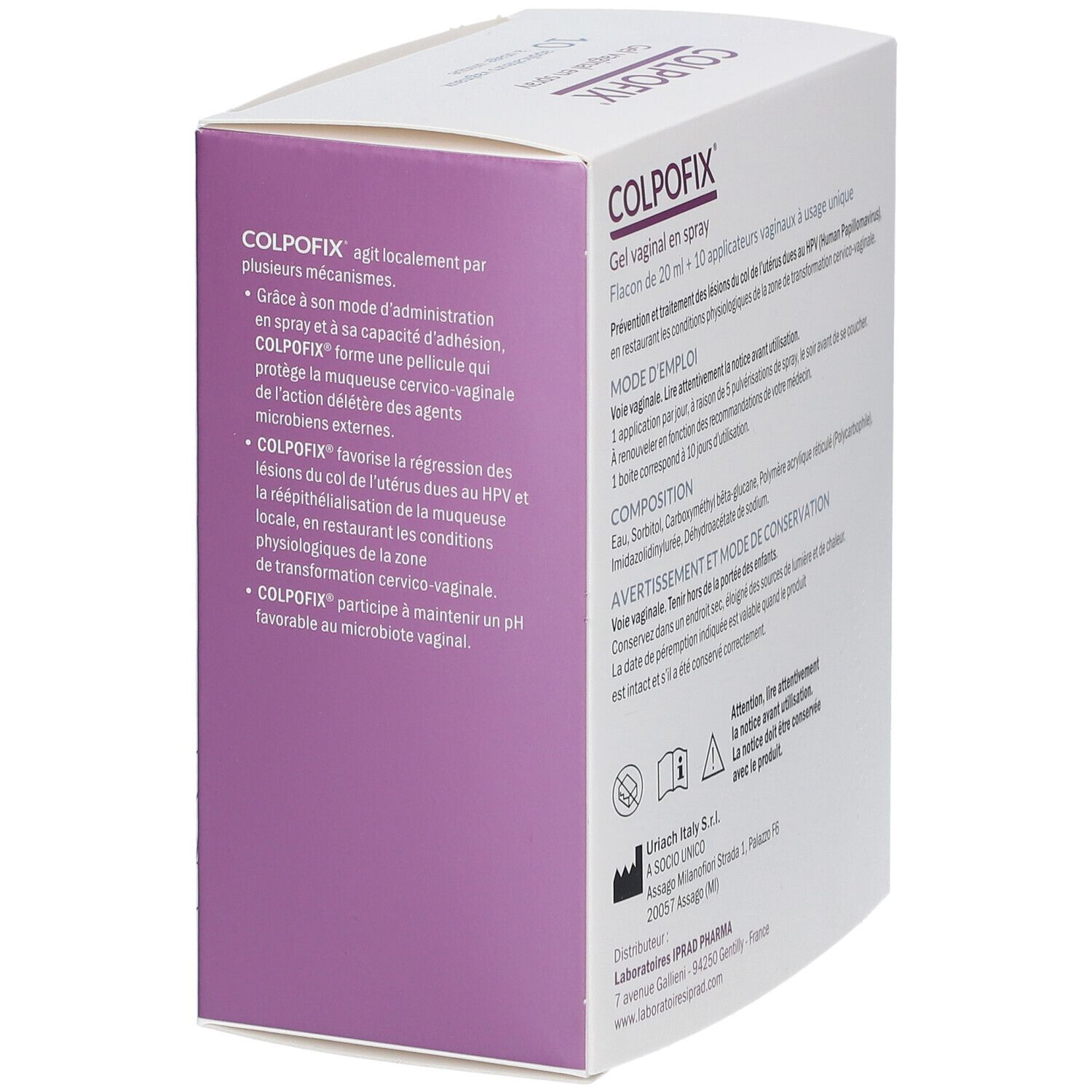 Colpofix® Gel vaginal en spray