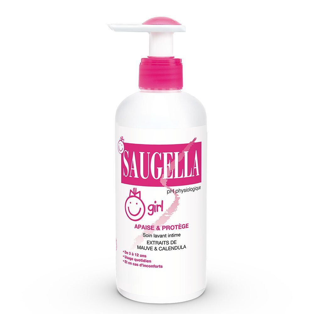 SAUGELLA GIRL - Soin lavant  pour usage intime.  - fl 200 ml