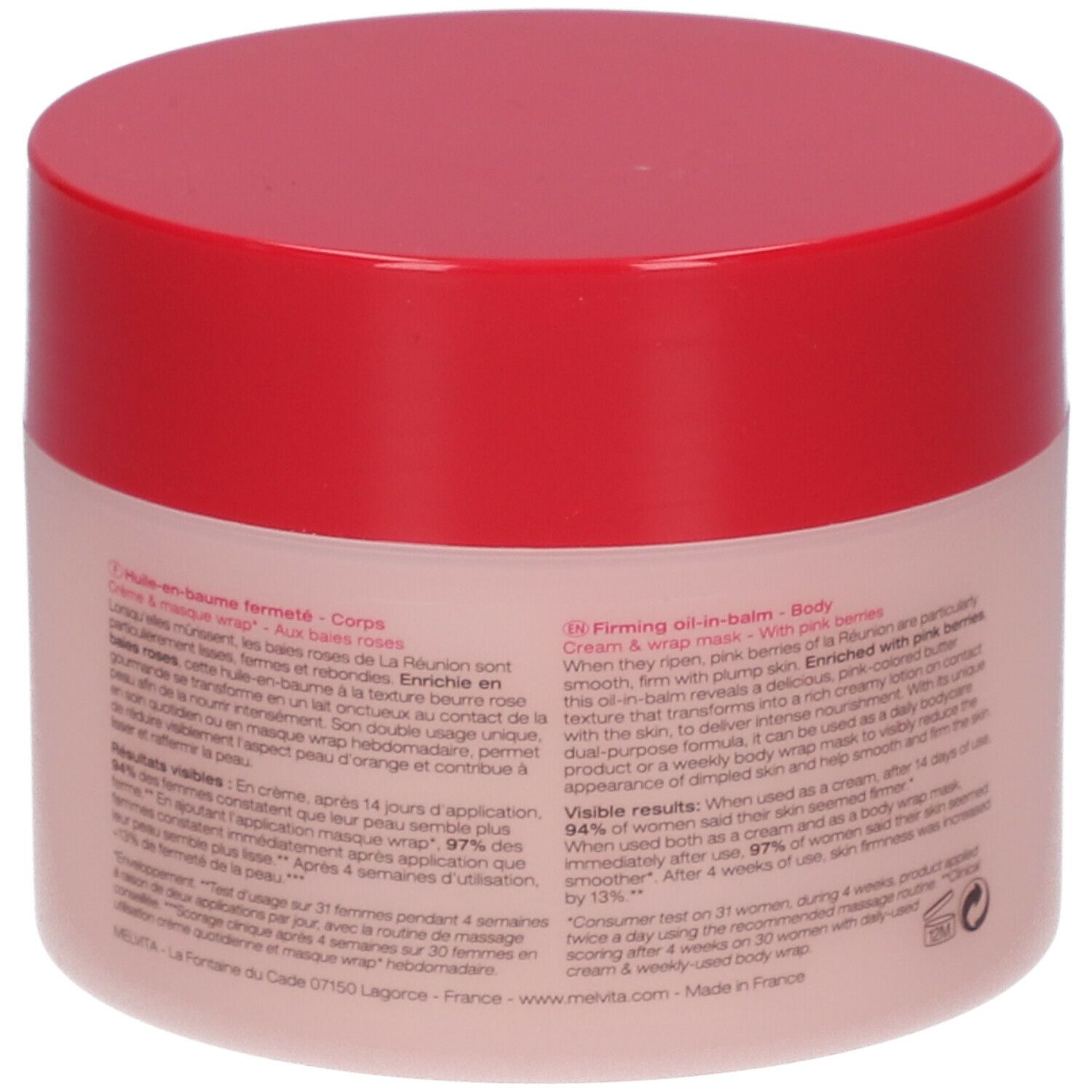 Melvita L'Or Rose Huile-en-Baume Fermeté