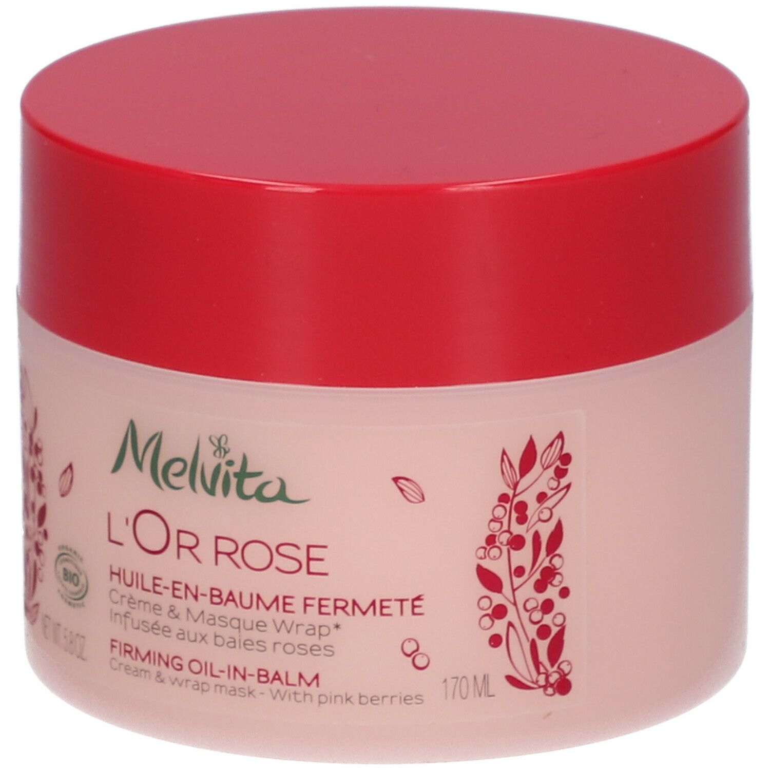 Melvita L'Or Rose Huile-en-Baume Fermeté