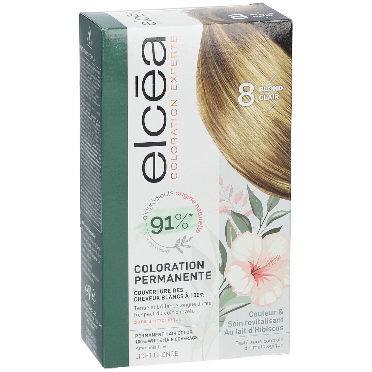 ELCÉA Kleur Experte Permanente Blond Clair - 8