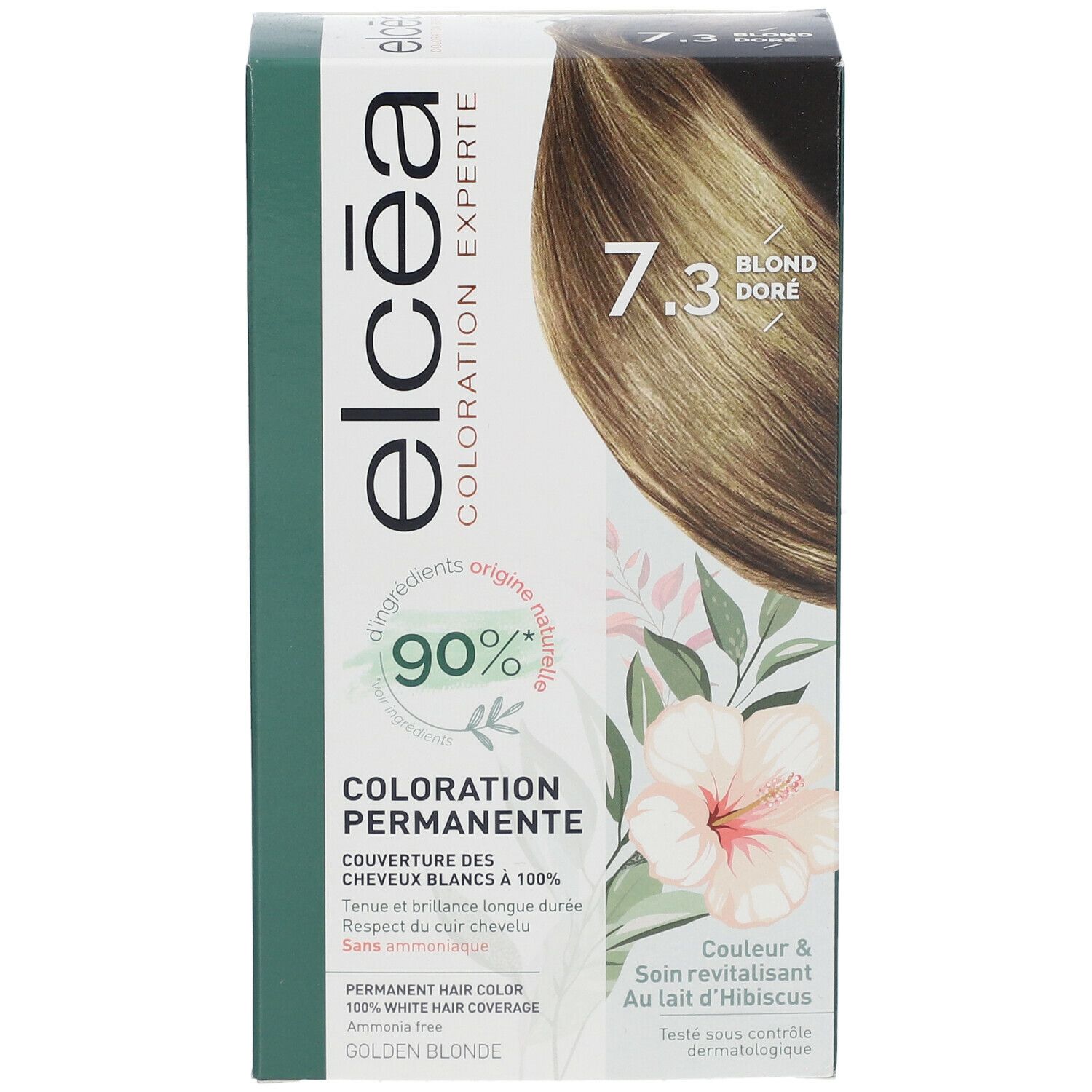 ELCÉA Kleur Experte Permanente Blond Doré - 7.3