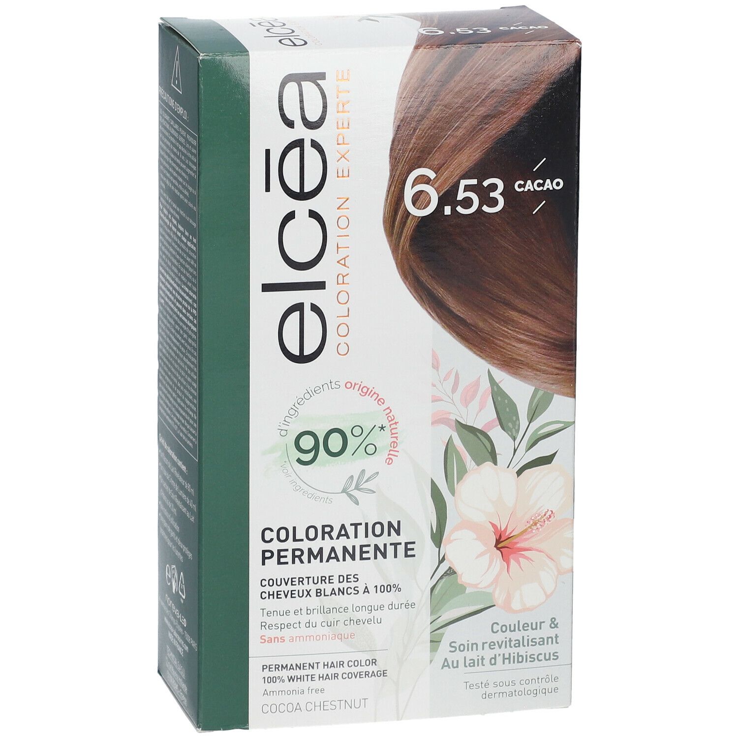 elcéa permanente kleuring cacao - 6.53