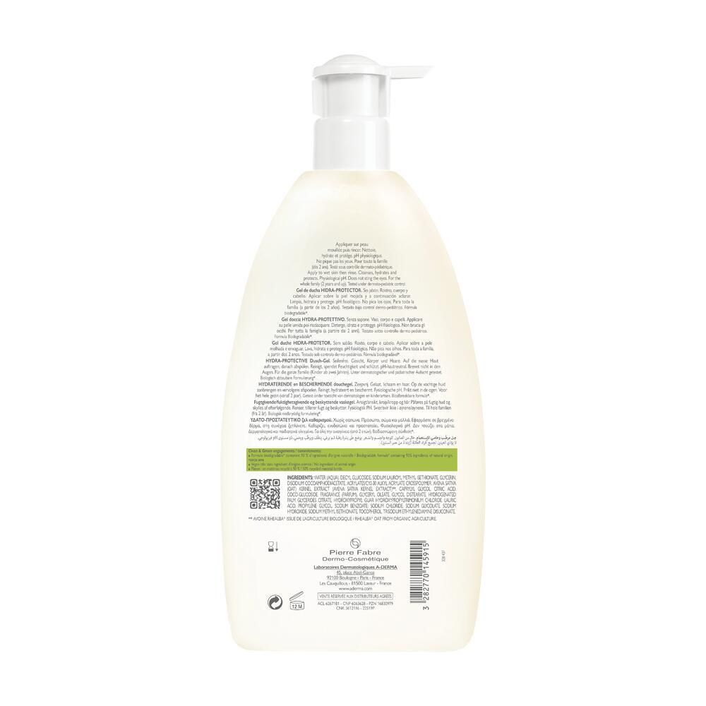 ADERMA PEAUX FRAGILES GEL DOUCHE HYDRA PROTECTEUR - Gel douche hydra-protecteur.  - fl 750