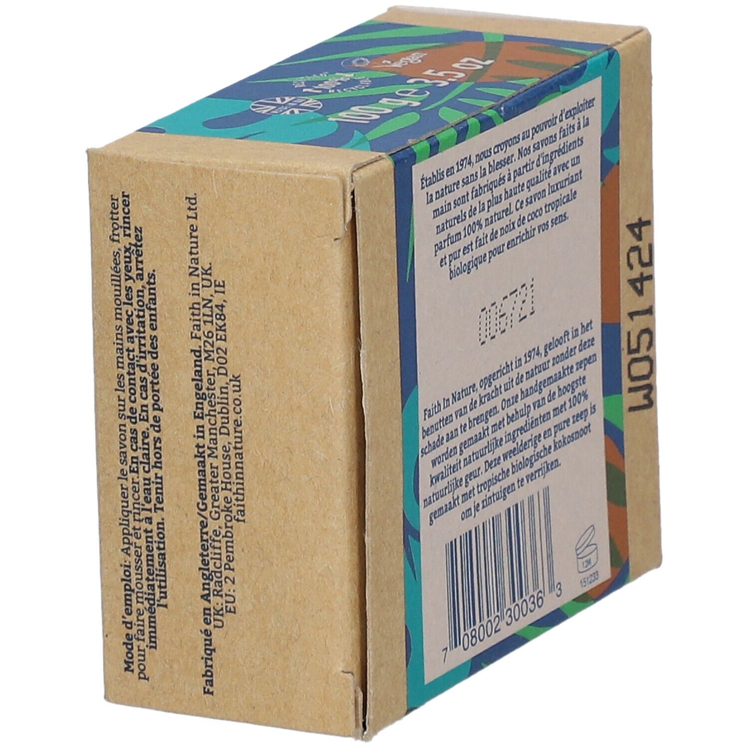 Faith® In Nature Savon Noix de Coco