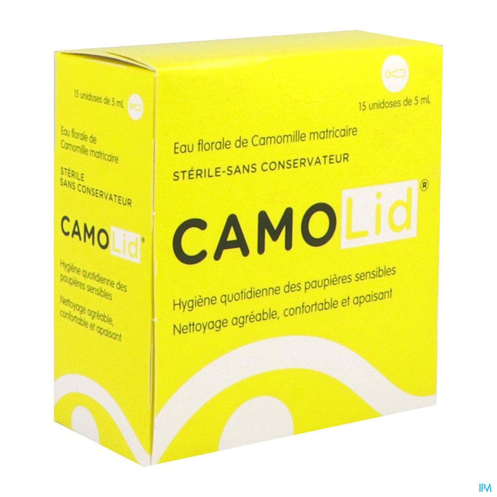 CAMOLID UNIDOSES - Eau florale de camomille matricaire, unidose.  - bt 15
