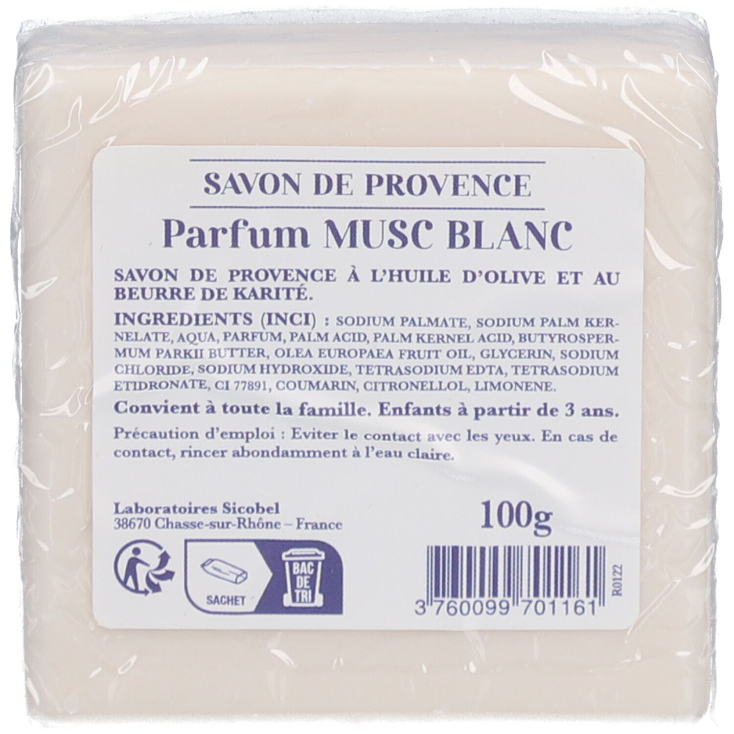 Secret Louise Provence Zeep Witte Muskus