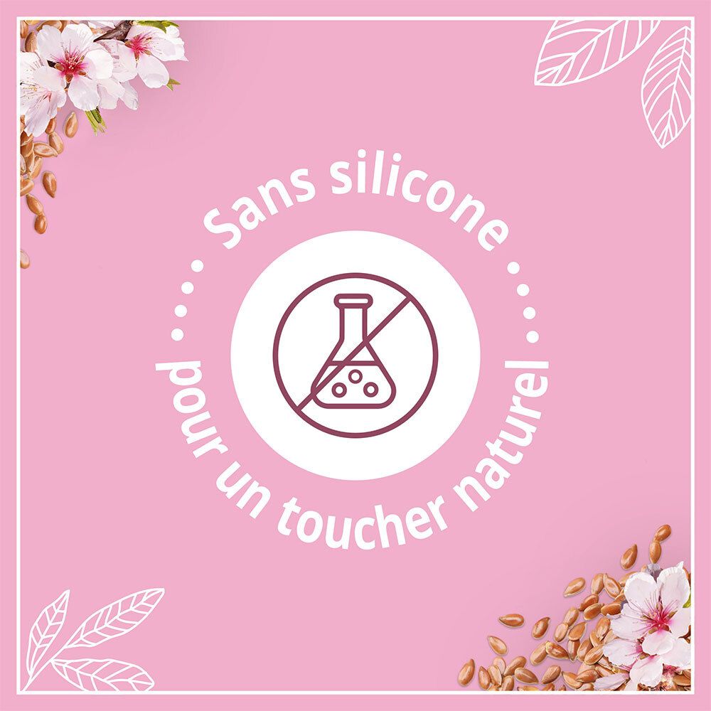 Le Petit Marseillais Shampooing 2-en-1 Douceur et Eclat - Amandes Douces & Graines de Lin BIO