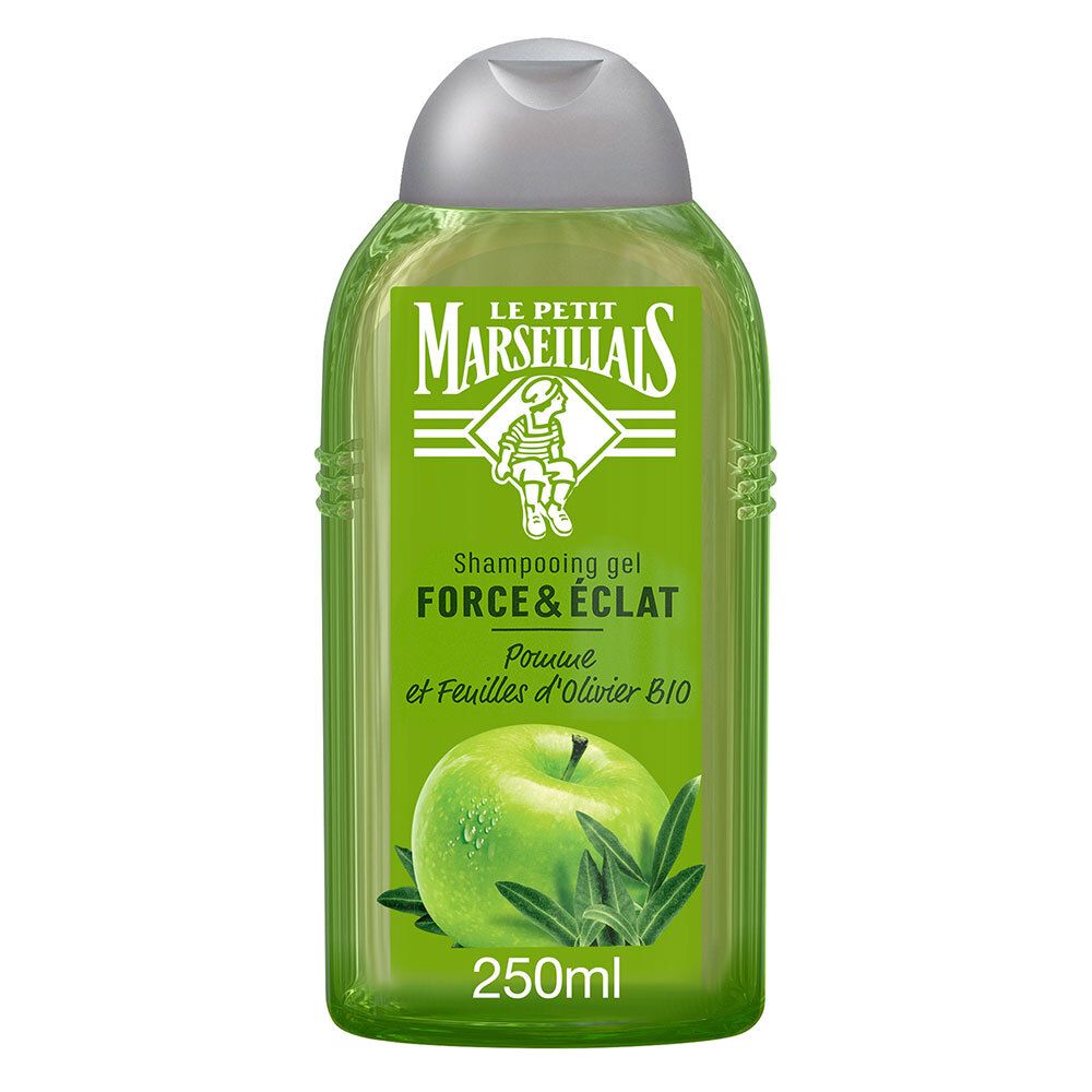 Le Petit Marseillais Kracht & Uitstralende Shampoo - Biologische Groene Appel en Olijfblad