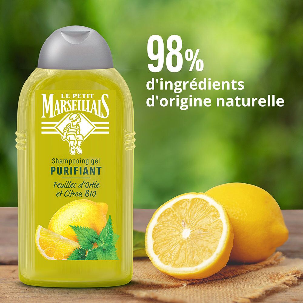 Le Petit Marseillais Zuiverende Shampoo - Biologisch Brandnetelblad en Citroen