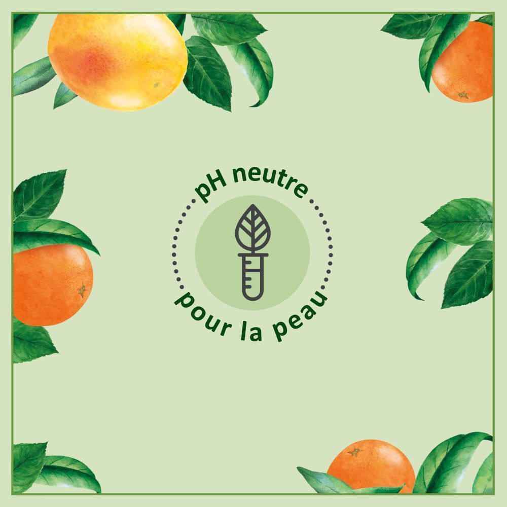 Le Petit Marseillais Berlingot Navulling Energetiserende Biologische Douchegel - Sinaasappel Grapefruit