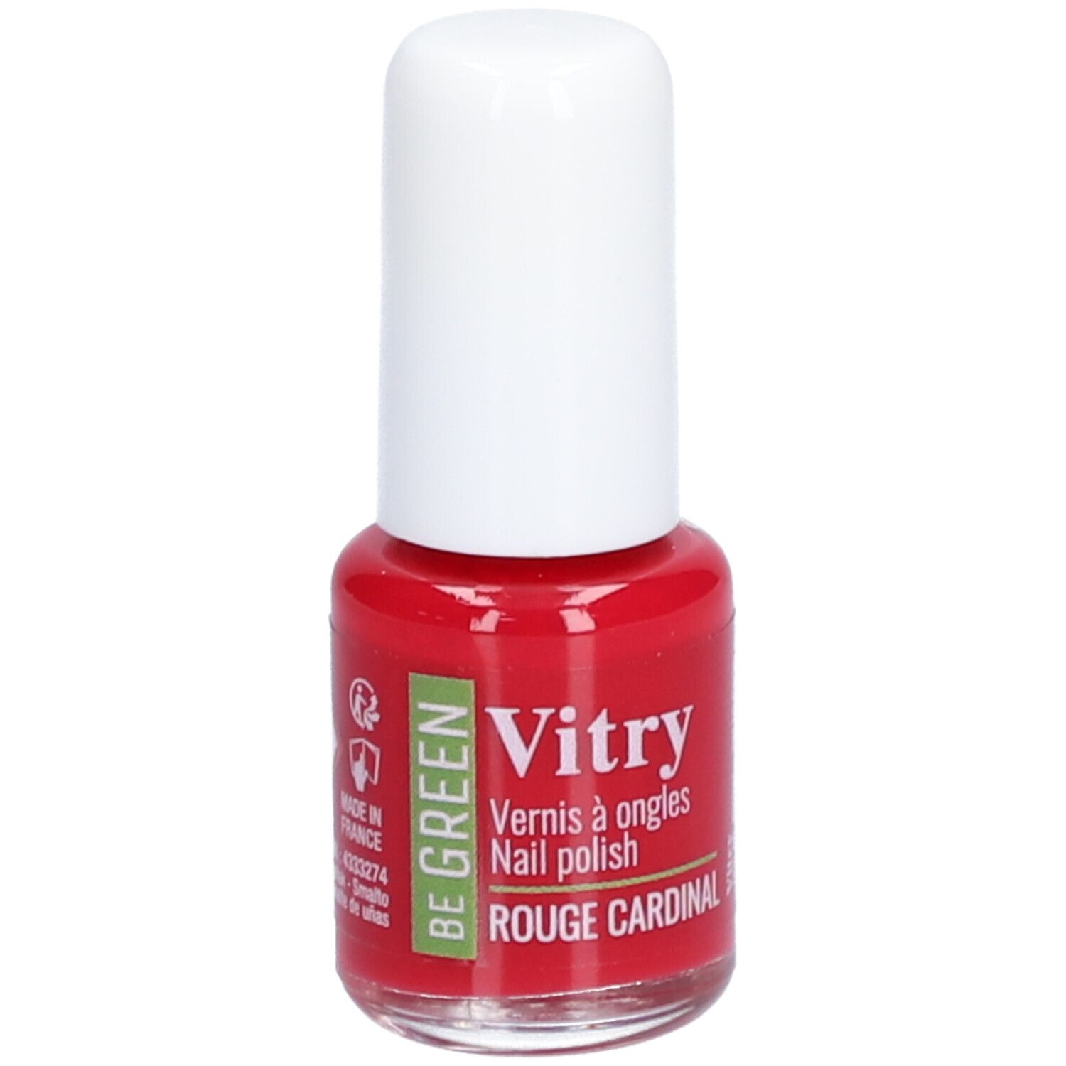 Vitry Nagellak Be Green Kardinaalrood