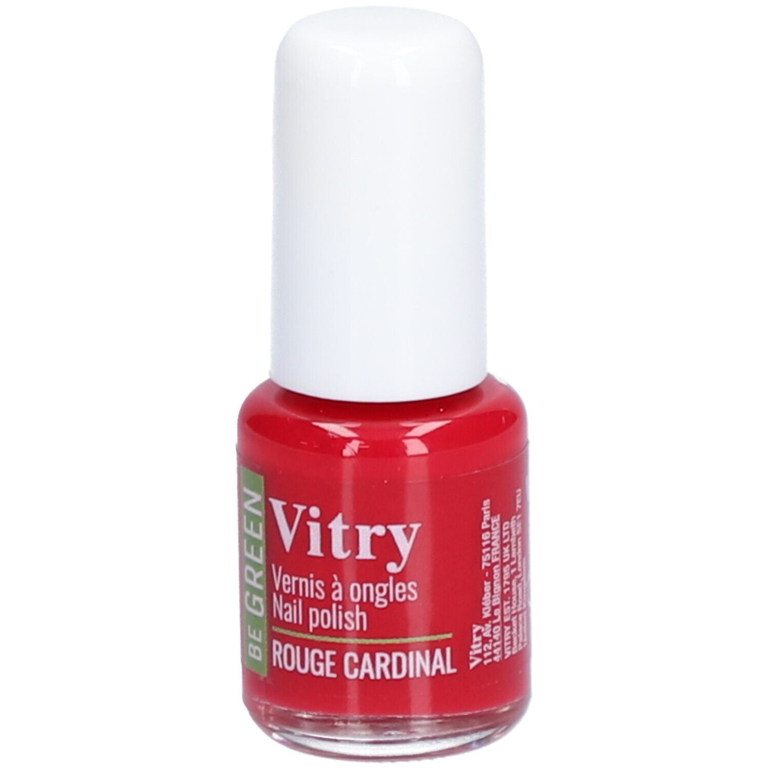 Vitry Nagellak Be Green Kardinaalrood