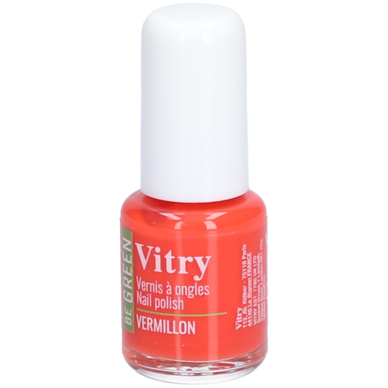 Vitry Nagellak Be Green Dieprood