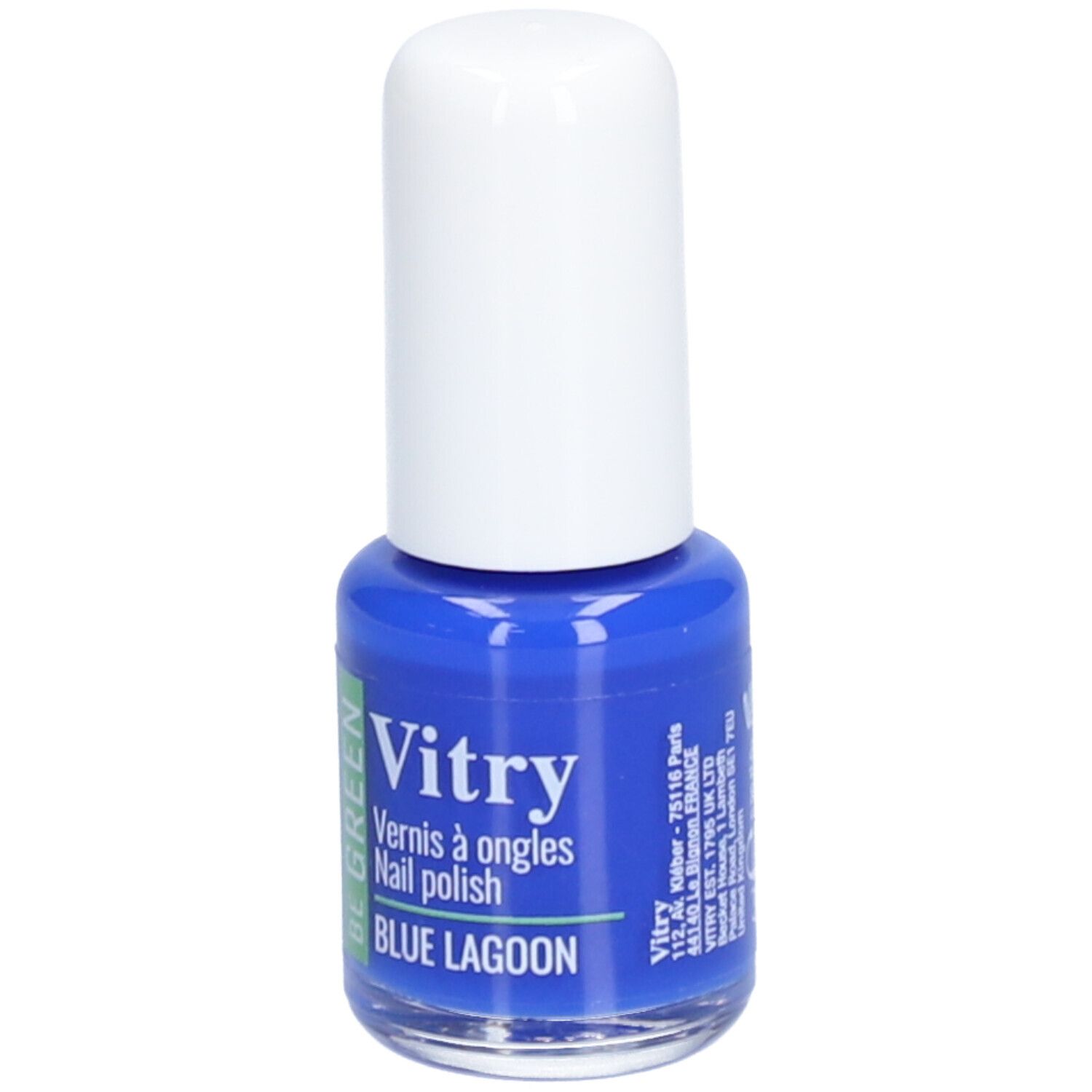 Vitry Nagellak Be Green Blue Lagoon