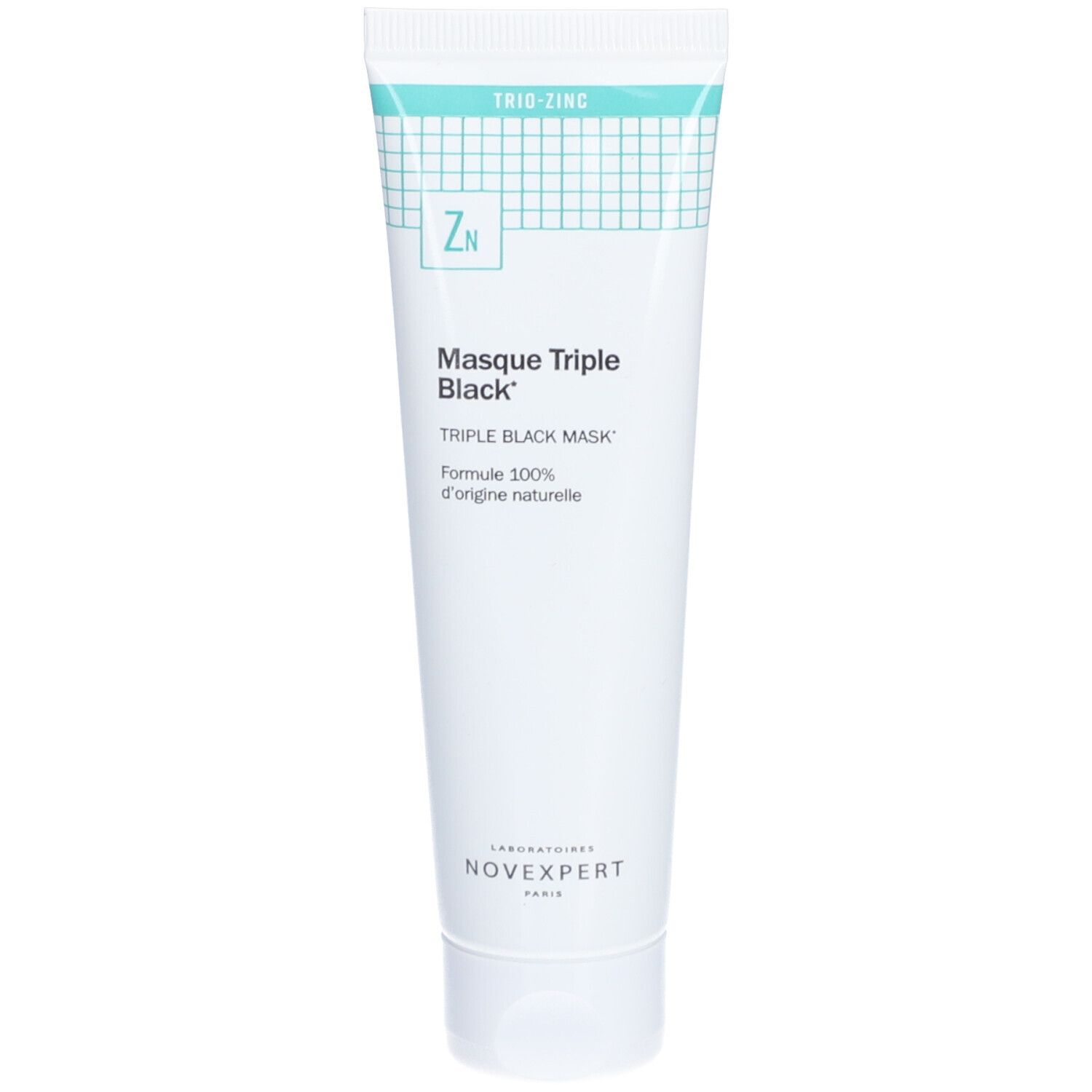 Novexpert Trio-Zink Masker Drievoudig Zwart