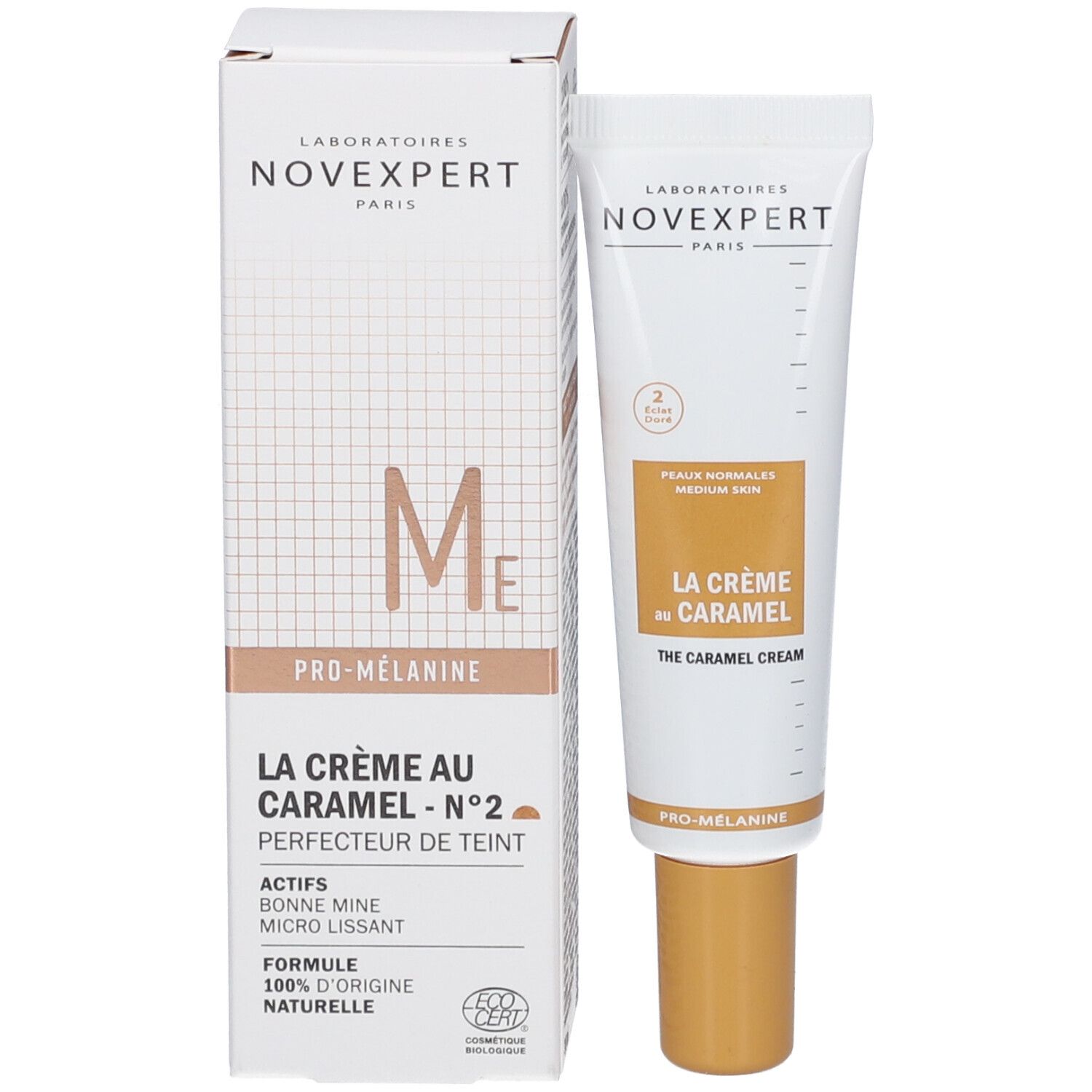 Laboratoires Novexpert Crème Karamelkleur Gouden Glans 02