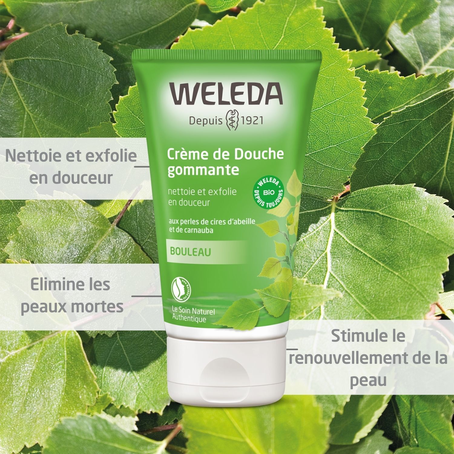 WELEDA CR GOMMANT BOULEAU150ML