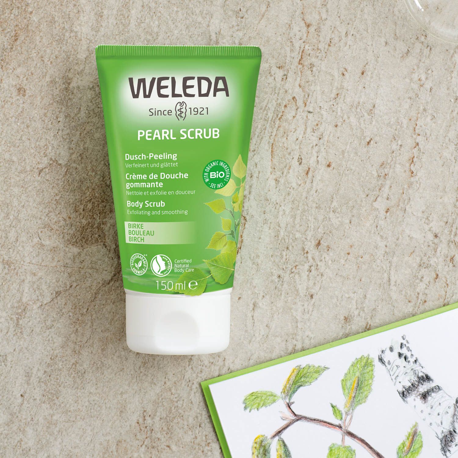 WELEDA CR GOMMANT BOULEAU150ML