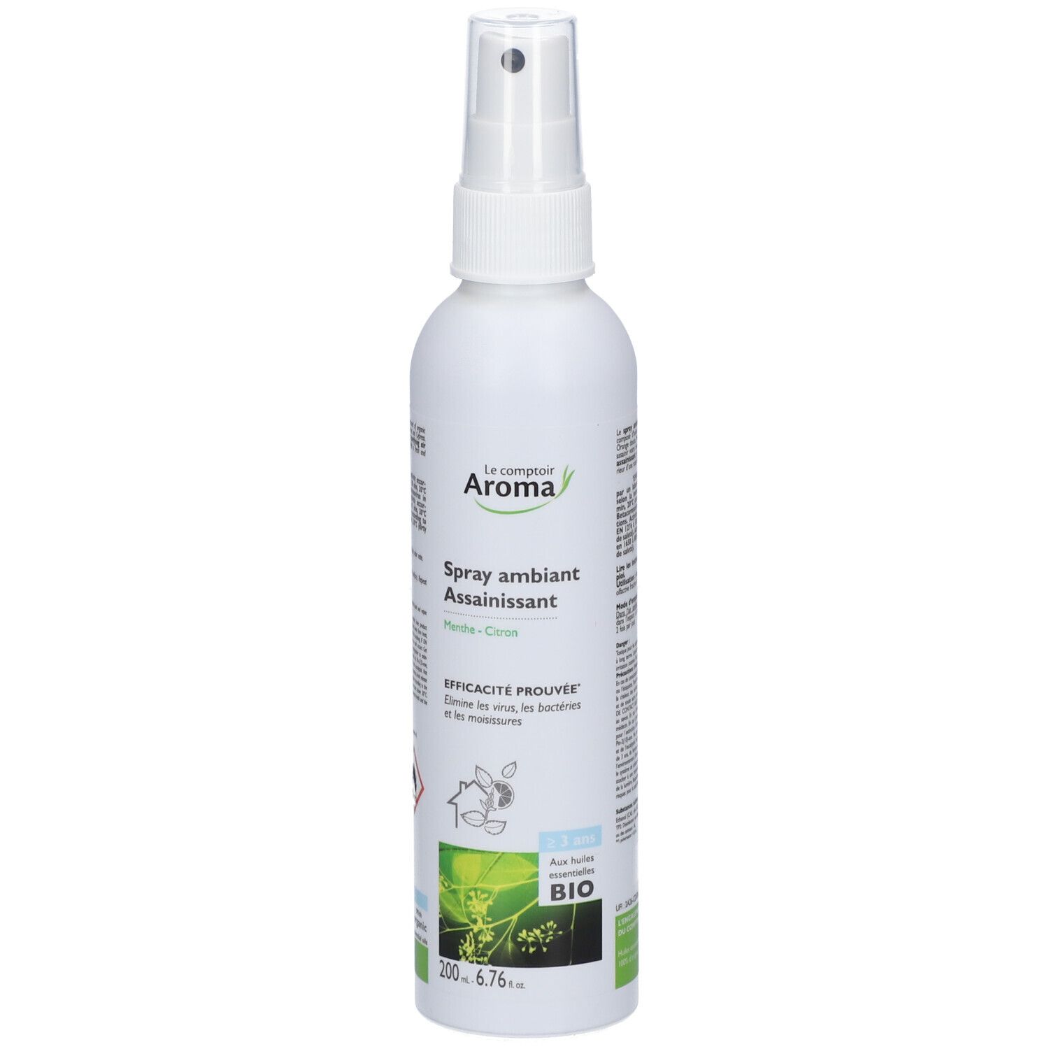 Le Comptoir Aroma Spray Ambiant Assainissant Menthe - Citron