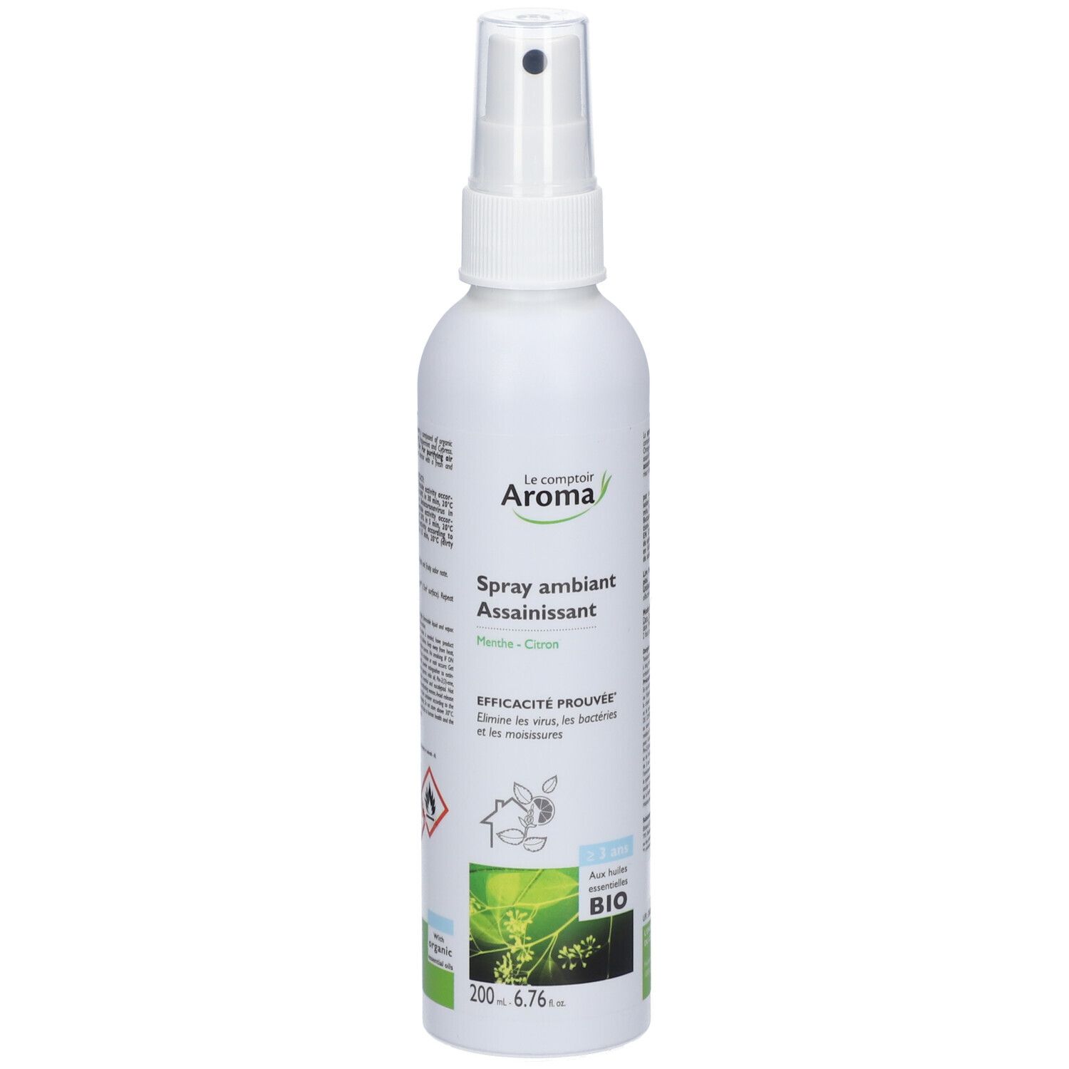 Le Comptoir Aroma Spray Ambiant Assainissant Menthe - Citron