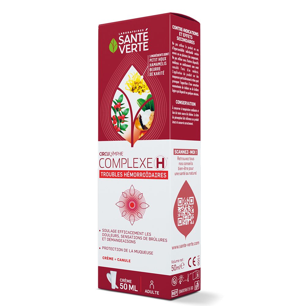 Santé Verte Circulymphe® Complexe H- Troubles Hémorroïdaires