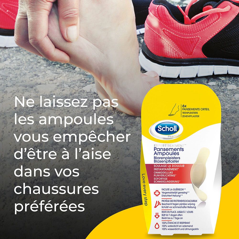 Scholl Pansements Ampoules Orteil