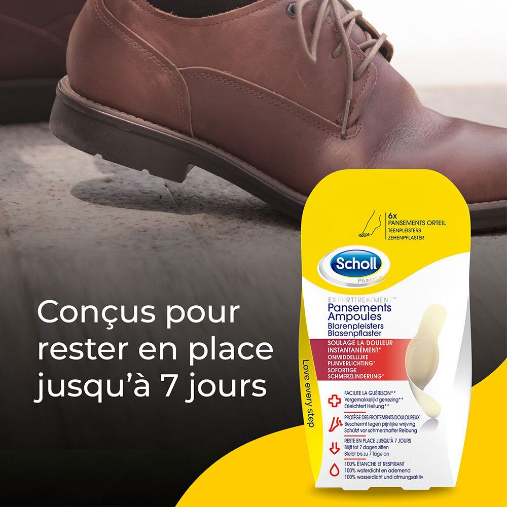 Scholl Pansements Ampoules Orteil