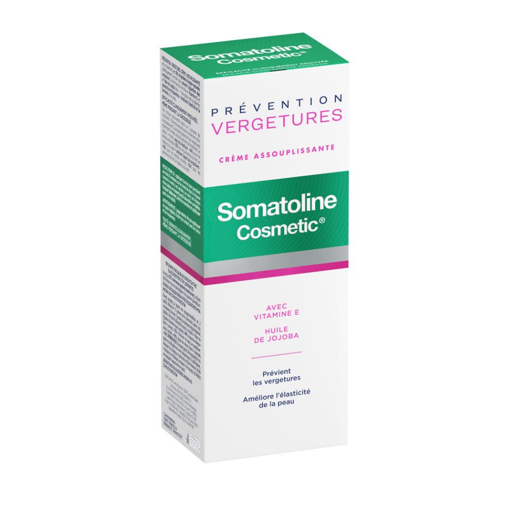 SOMATOLINE COSMETIC PRÉVENTION VERGETURES CRÈME ASSOUPLISSANTE - Crème assouplissante avec