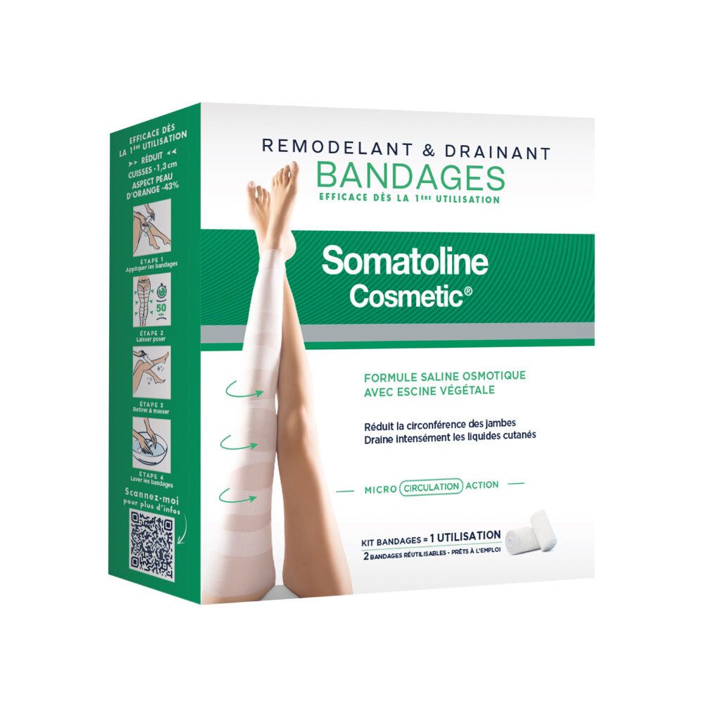 Somatoline Cosmetic® Bandages Remodelants & Drainants