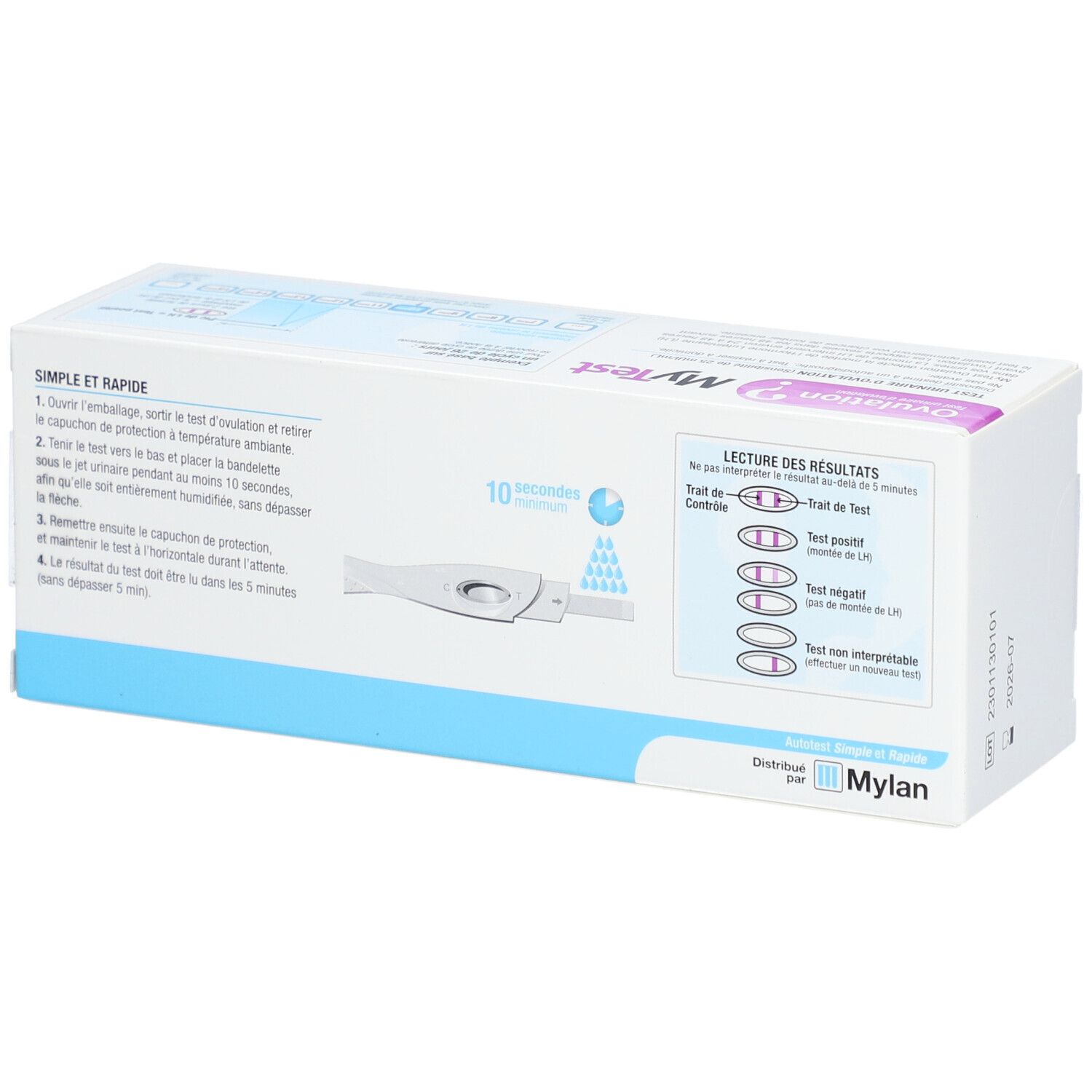 My Test - Test d'ovulation