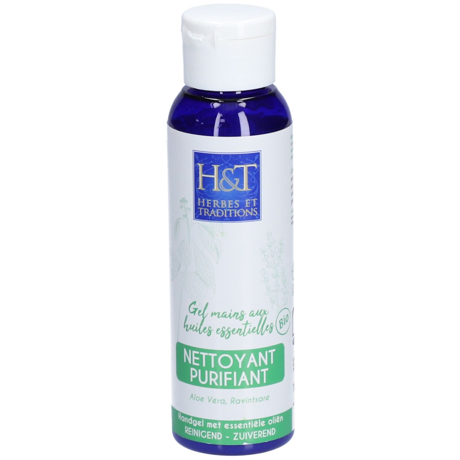 Herbes et Traditions Gel Mains aux Huiles Essentielles Bio