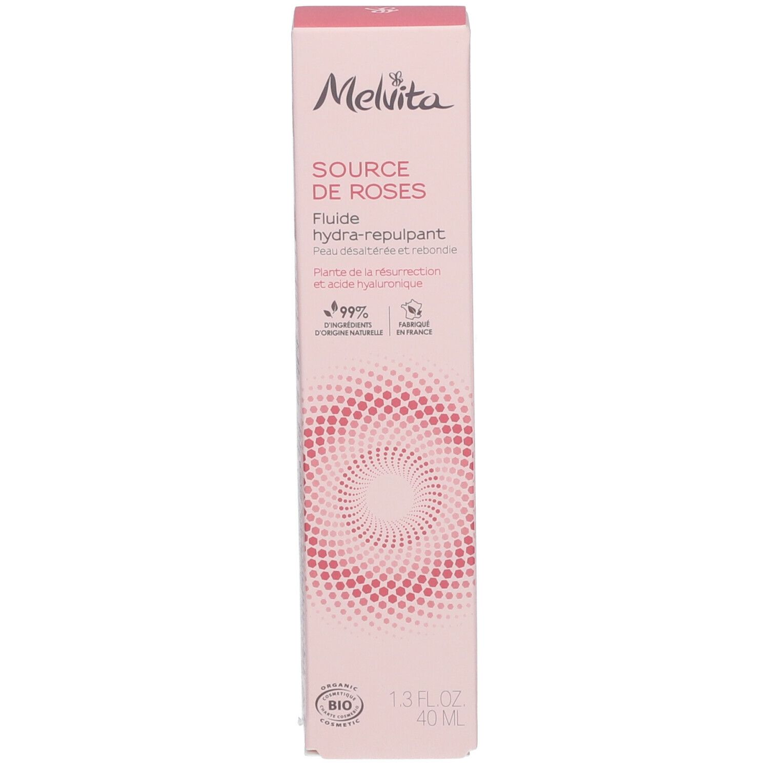 Melvita Source de Roses Fluide hydratant repulpant