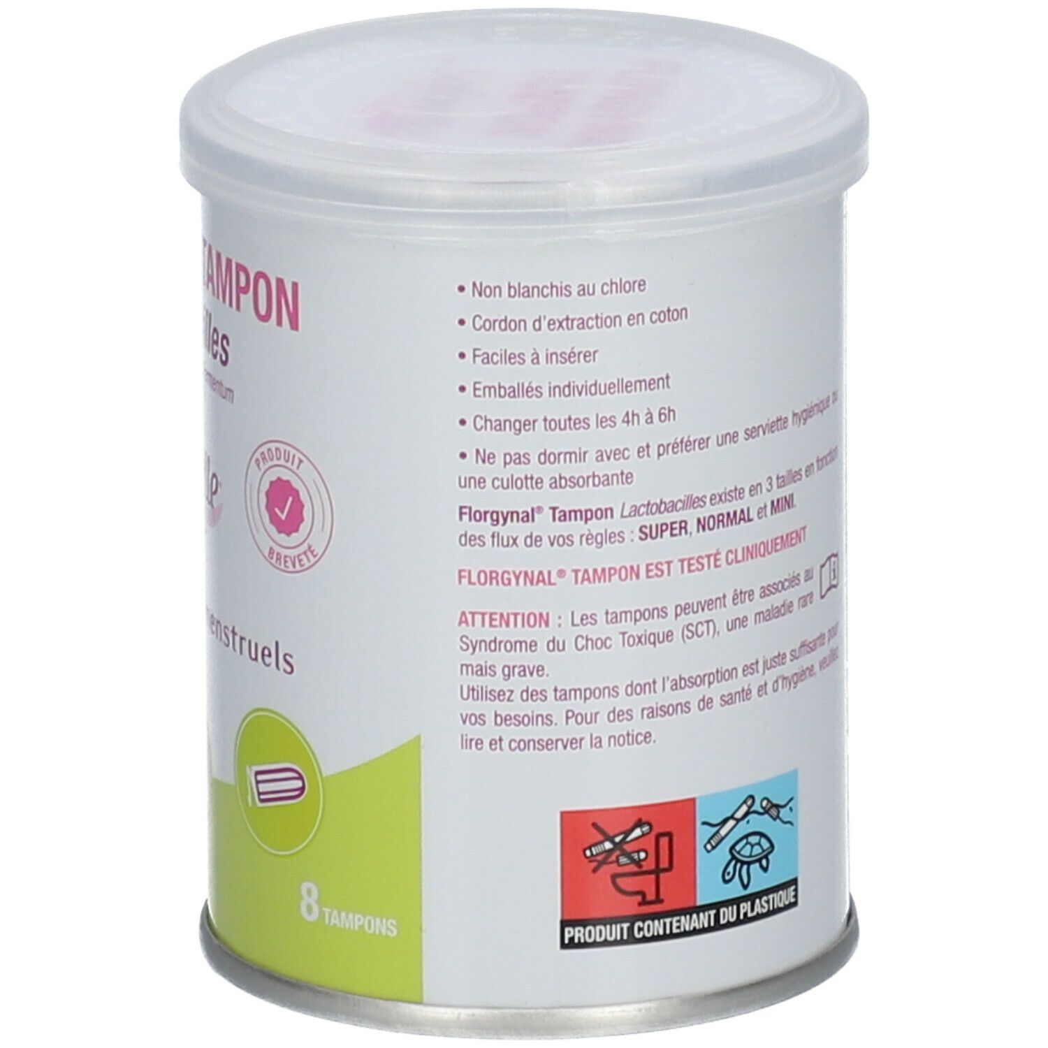 Saforelle® Florgynal® Probiotische tampon zonder inbrenghuls Super