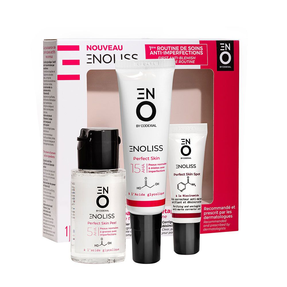 ENO Enoliss Routine Anti-Imperfections - Coffret de soins en 3 étapes