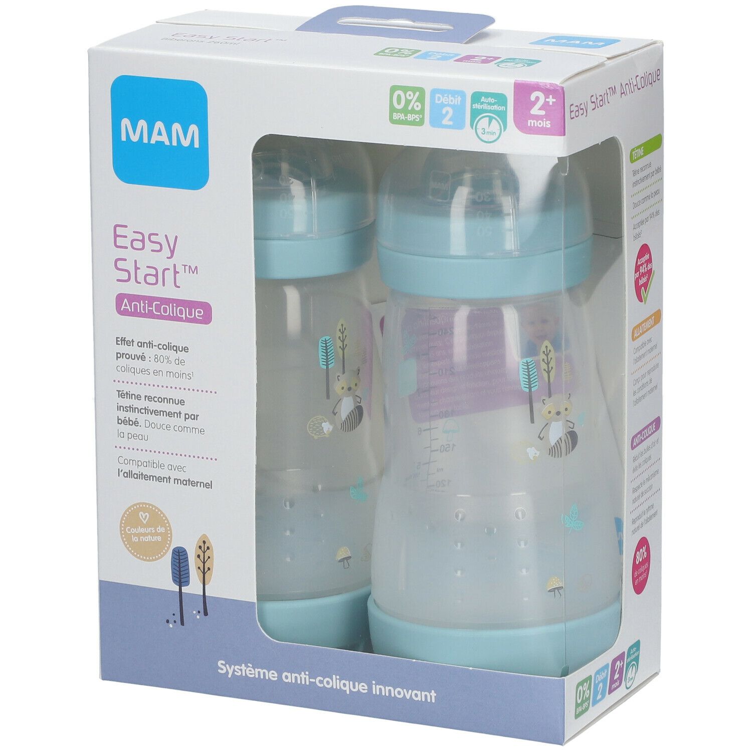 MAM Easy Start™ anti-colique 260 ml Better Together - Biberon