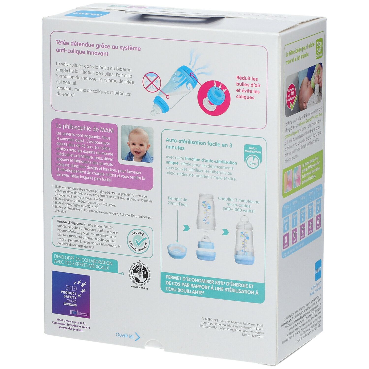 MAM Easy Start™ anti-colique 260 ml Better Together - Biberon