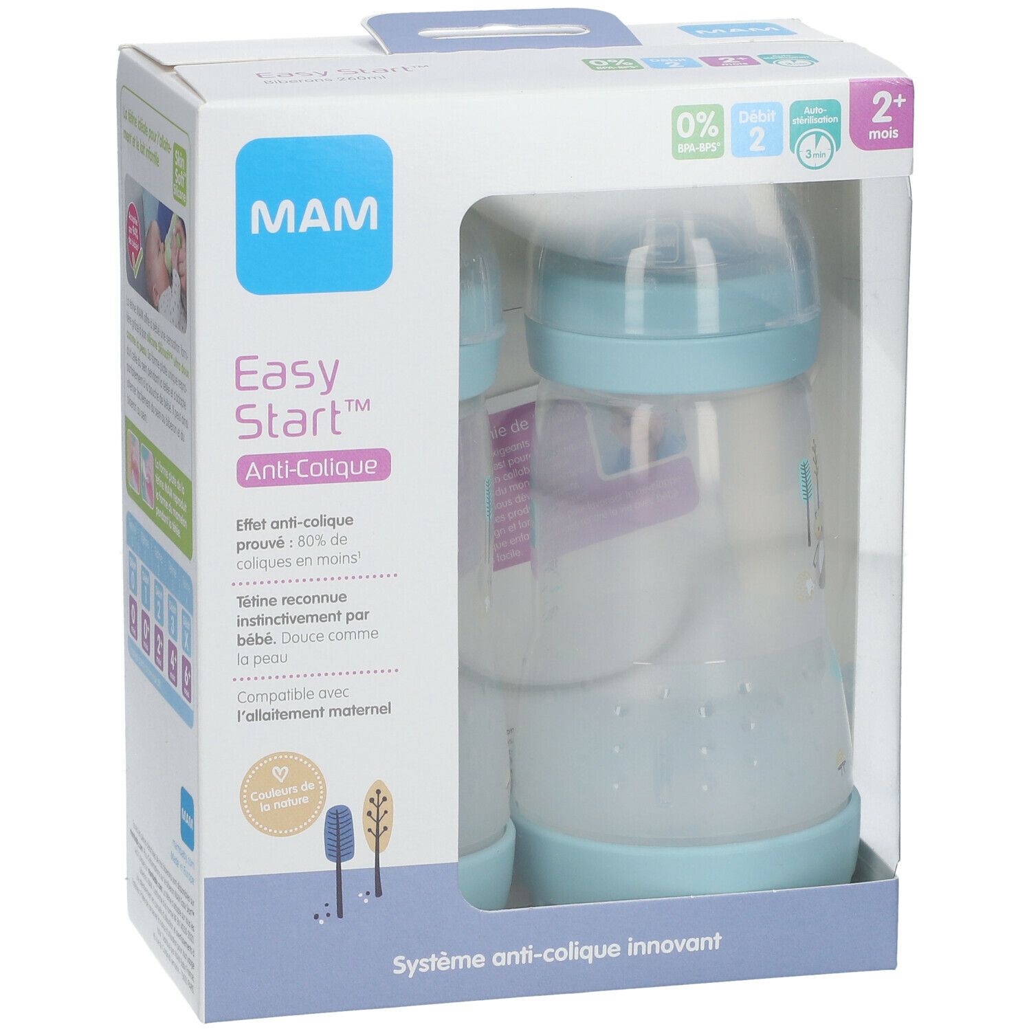 MAM Easy Start™ anti-colique 260 ml Better Together - Biberon