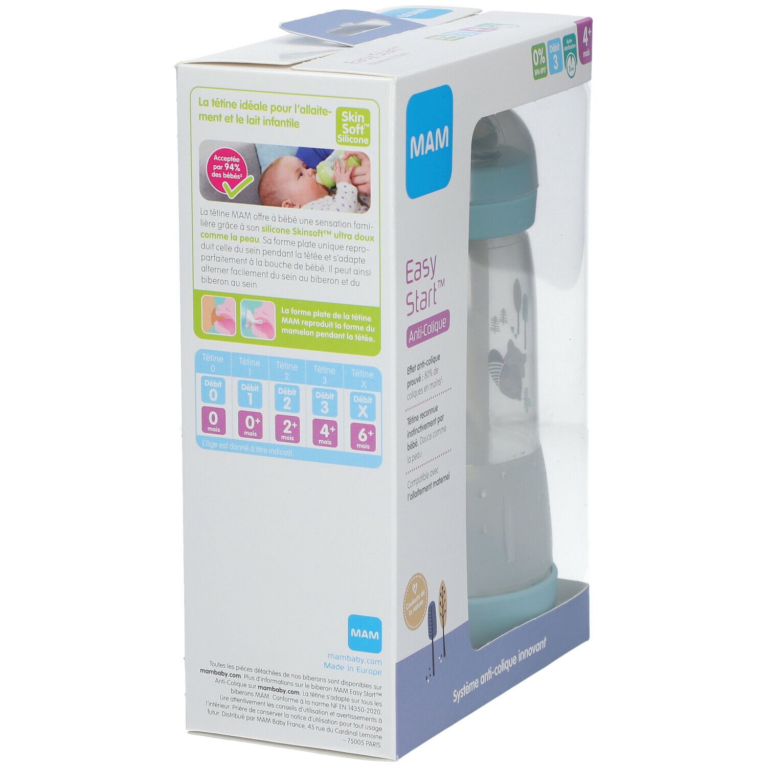 MAM Easy Start™ anti-colique 320 ml Flow - Biberon
