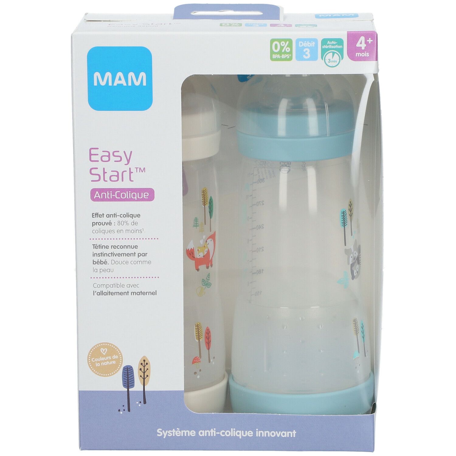 MAM Easy Start™ anti-colique 320 ml Flow - Biberon