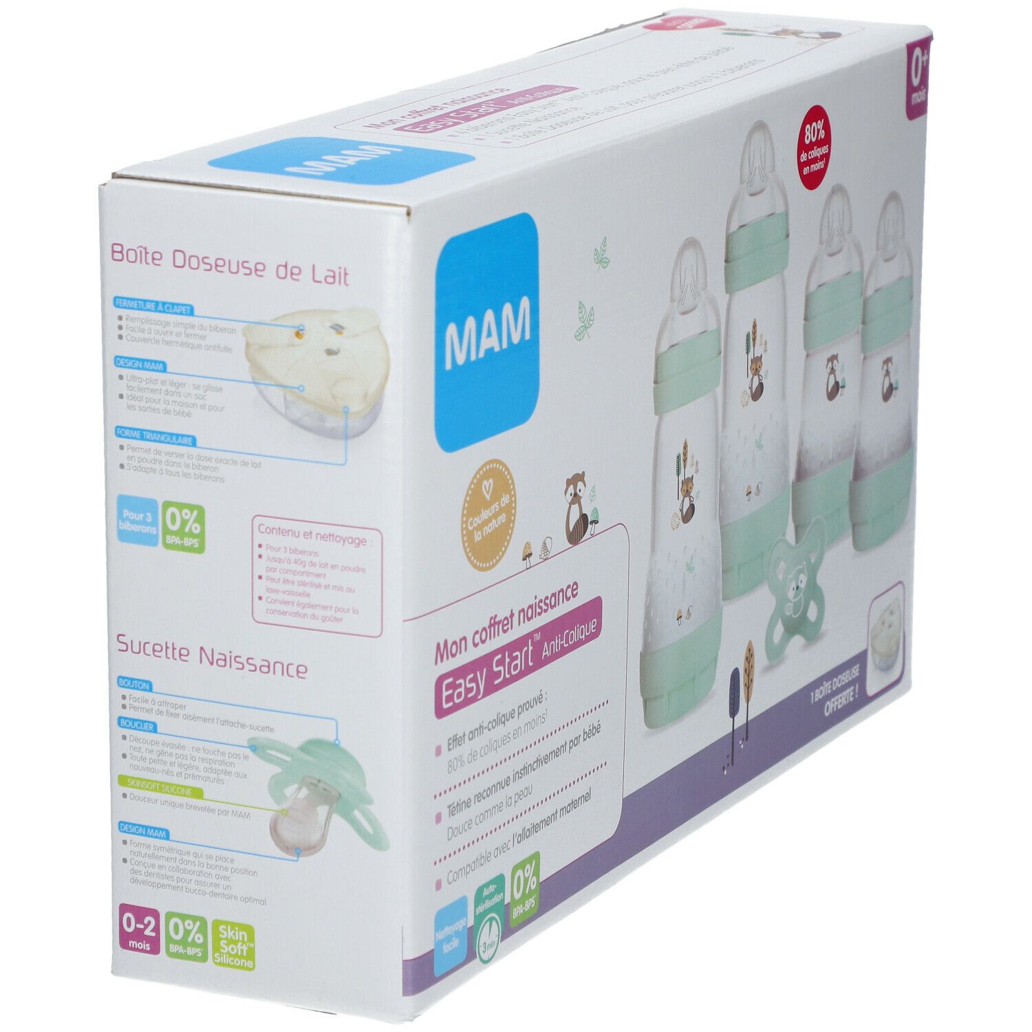 MAM Easy Start™ Anti-colique Nature Mon Coffret Naissance