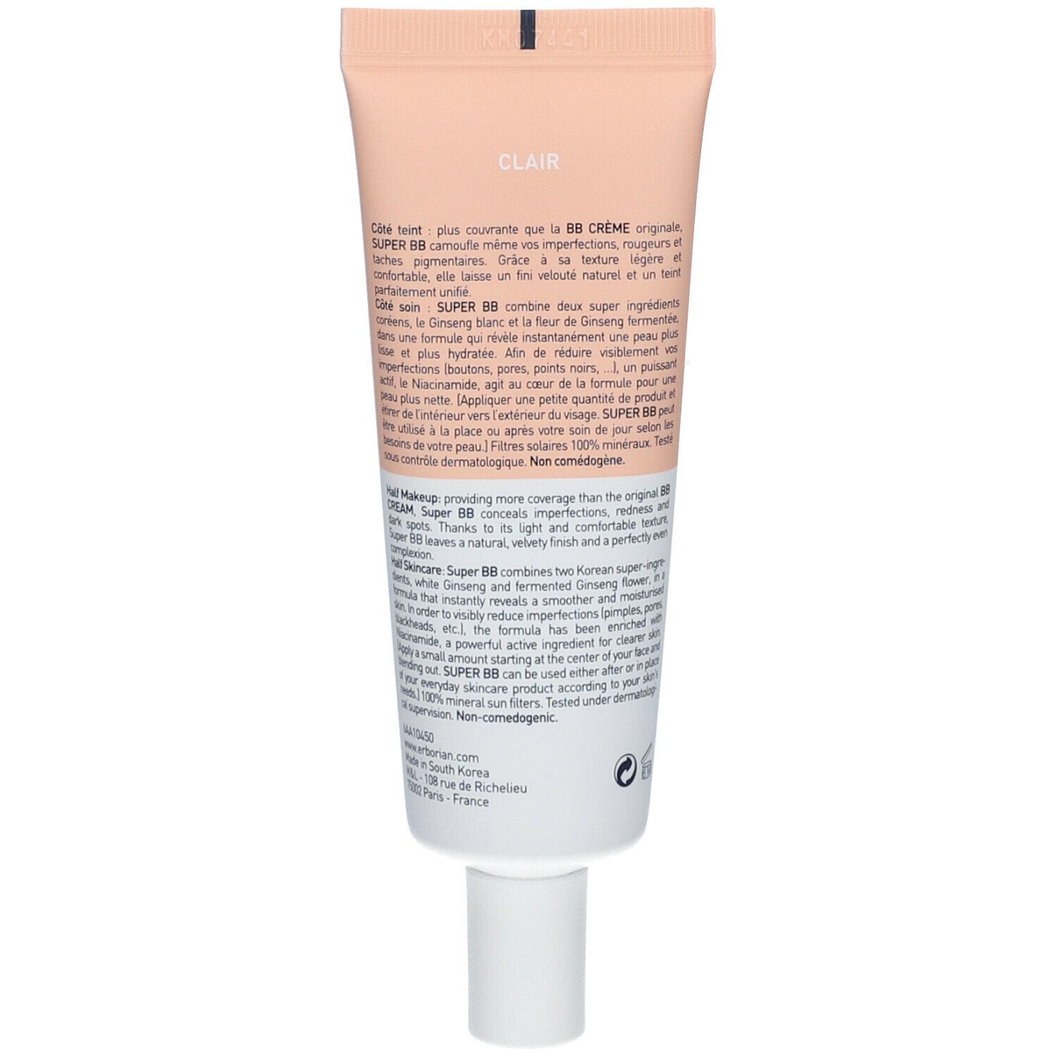 erborian Super BB Crème-Soin Couvrante SPF20 Clair