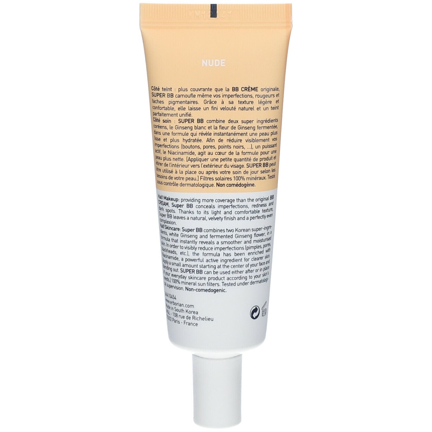 erborian Super BB Covering Care-Cream SPF20 Nude