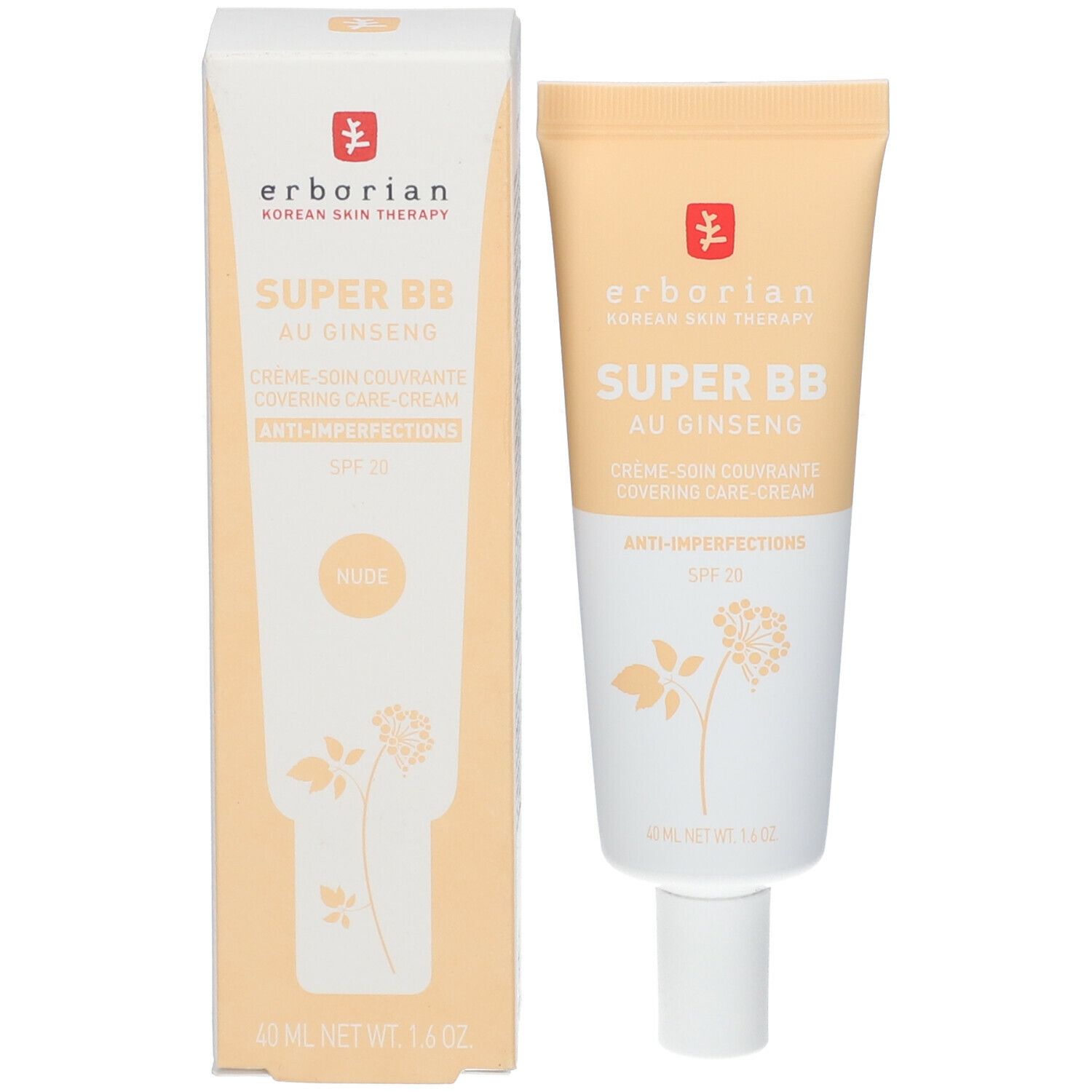 erborian Super BB Covering Care-Cream SPF20 Nude