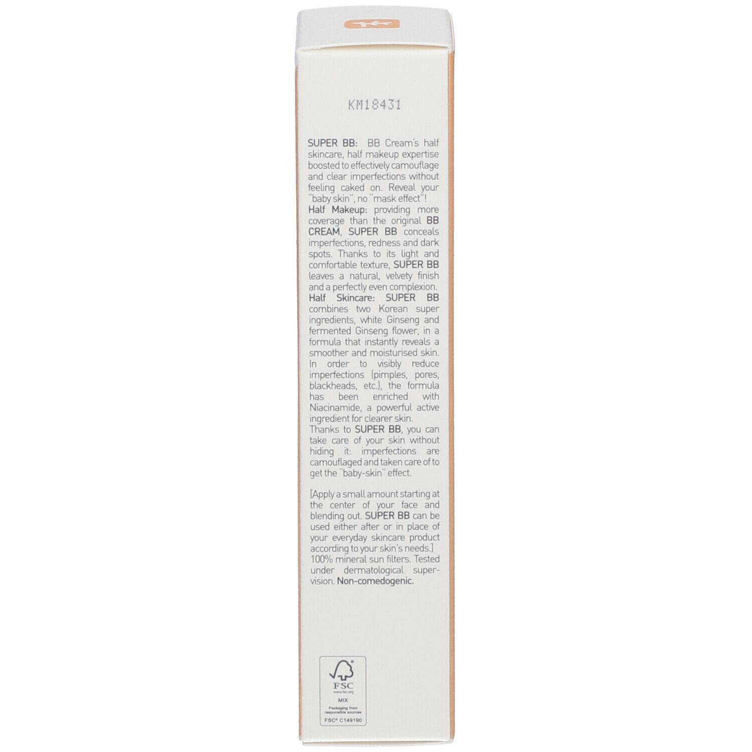 erborian Super BB Crème-Soin Couvrante SPF20 Doré