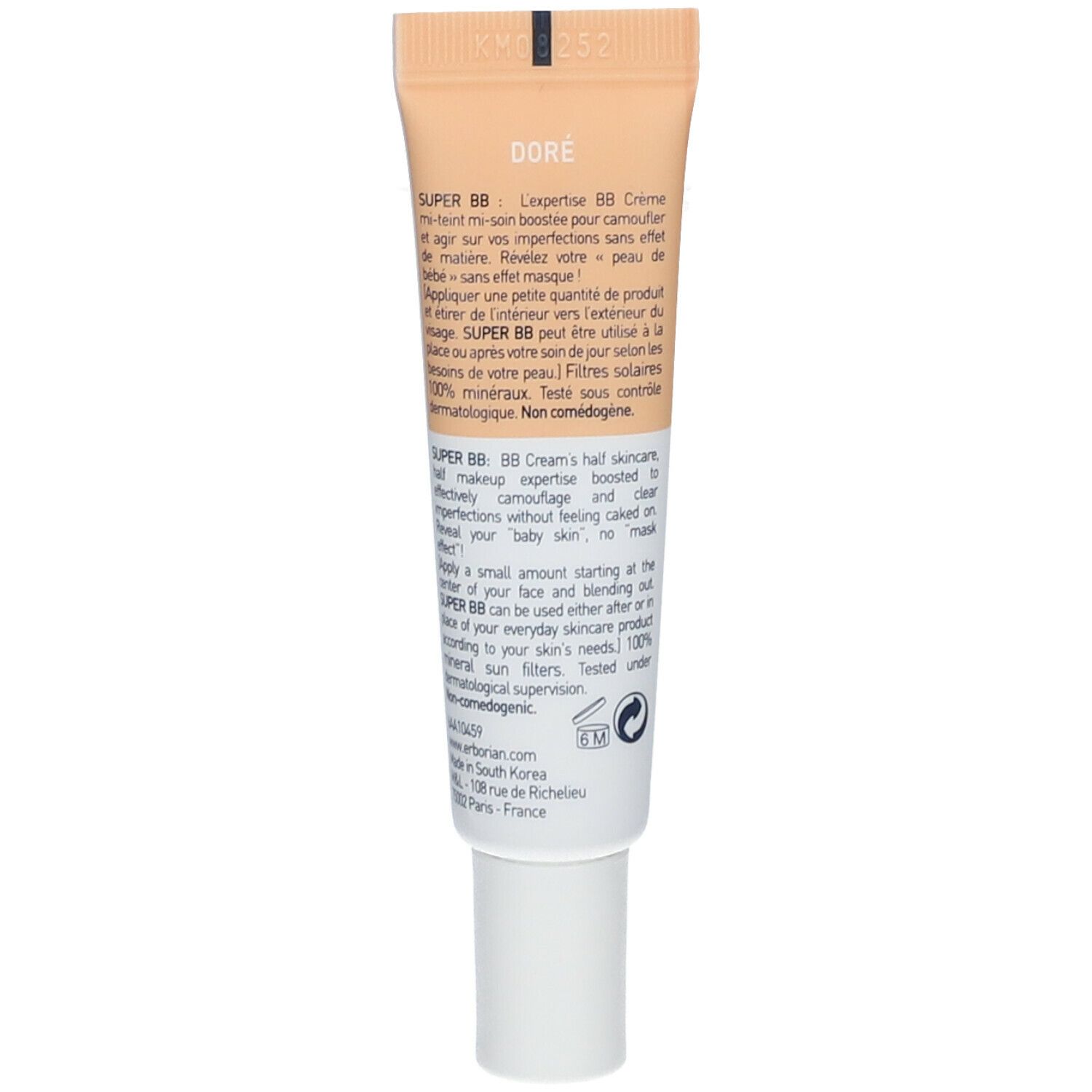 erborian Super BB Crème-Soin Couvrante SPF20 Doré
