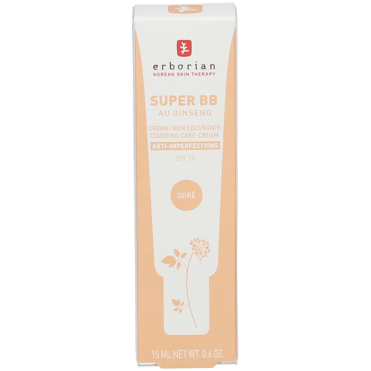 erborian Super BB Crème-Soin Couvrante SPF20 Doré