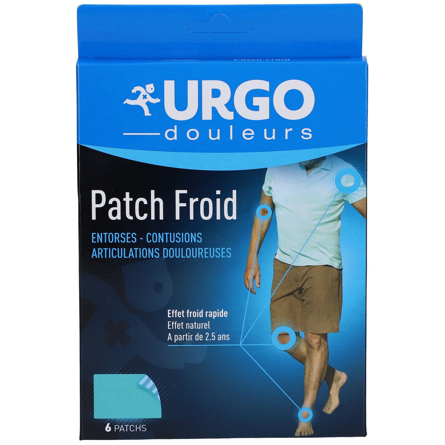 URGO Patch Froid 10 cm x 12 cm
