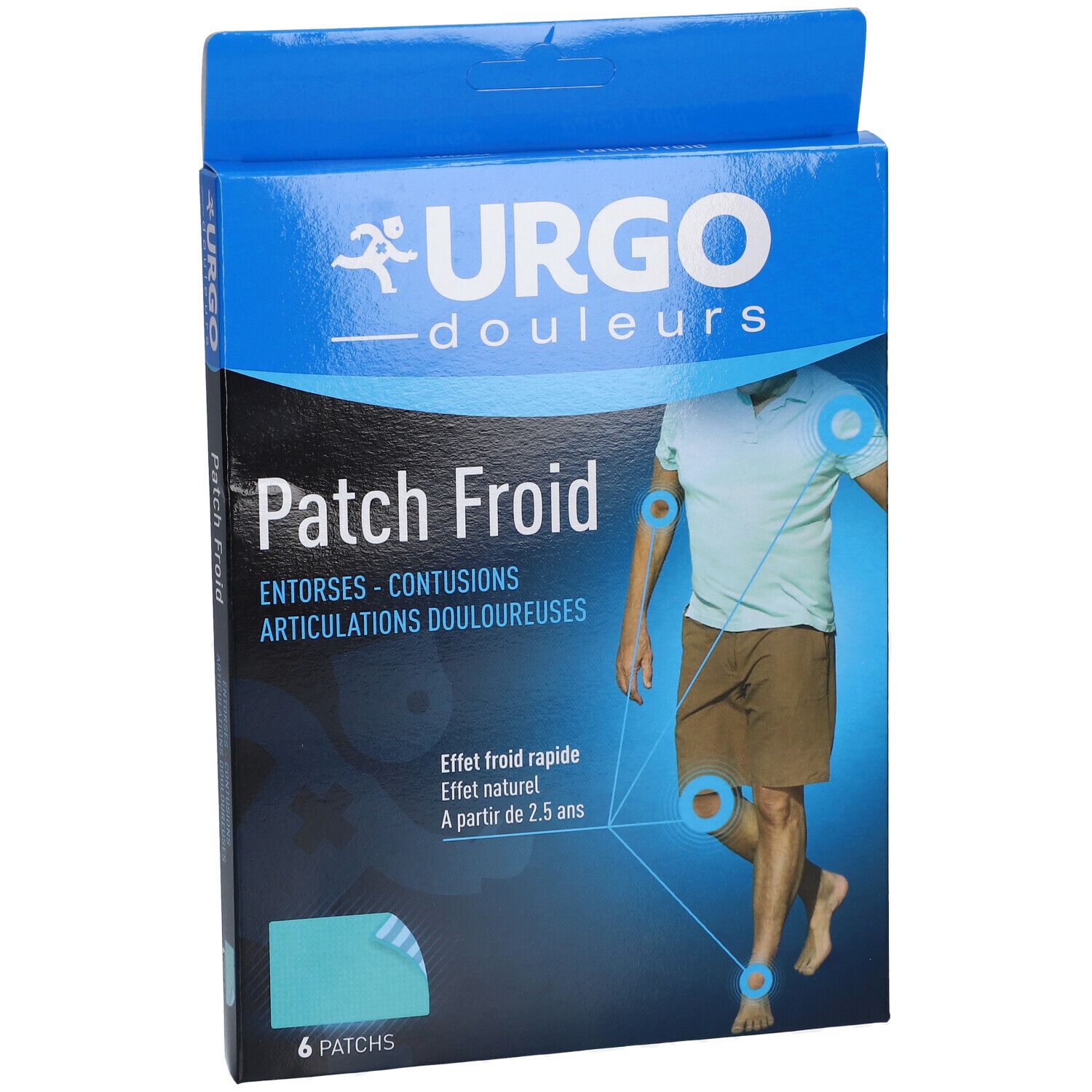 URGO Patch Froid 10 cm x 12 cm